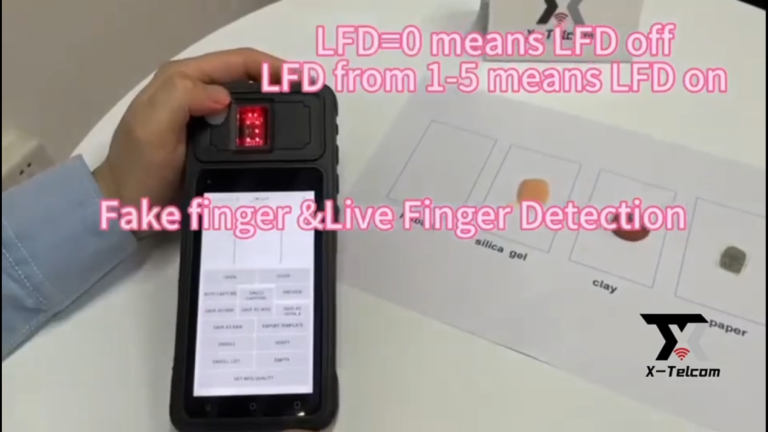 Discover the Benefits of Live Fingerprint Detection (LFD) with X-Telcom’s Latest Algorithm: See Our Testing Video for Enhanced Security and Accuracy