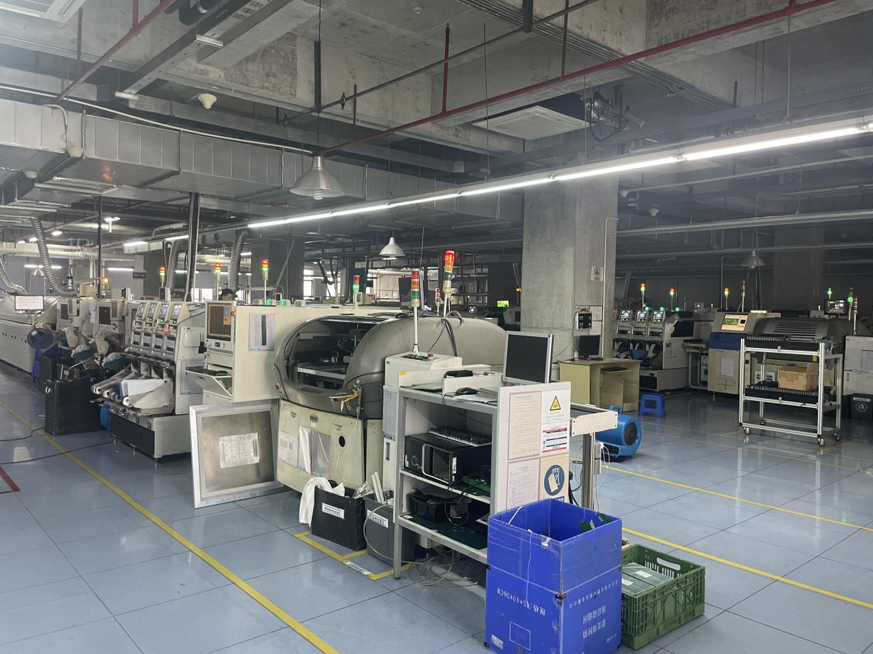X-Telcom assembly floor