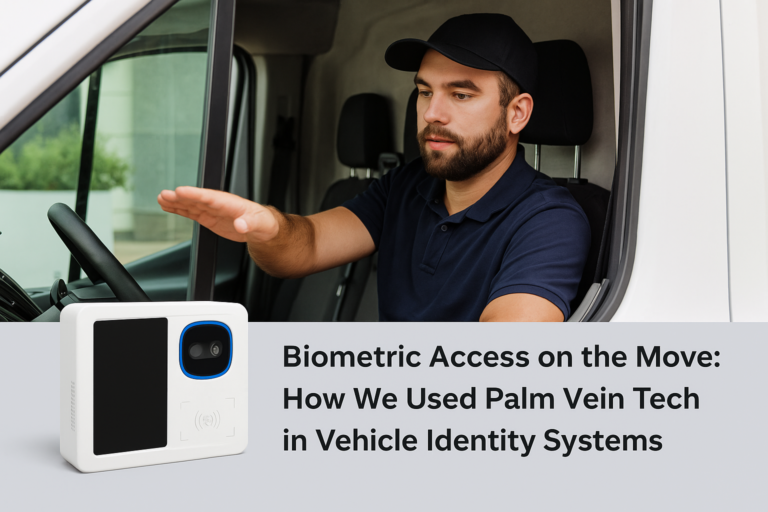 Biometric Access on the Move: How We Used Palm Vein Tech in Vehicle Identity Systems