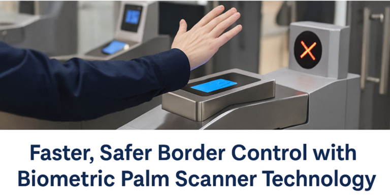 Faster, Safer Border Control with Biometric Palm Scanner Technology