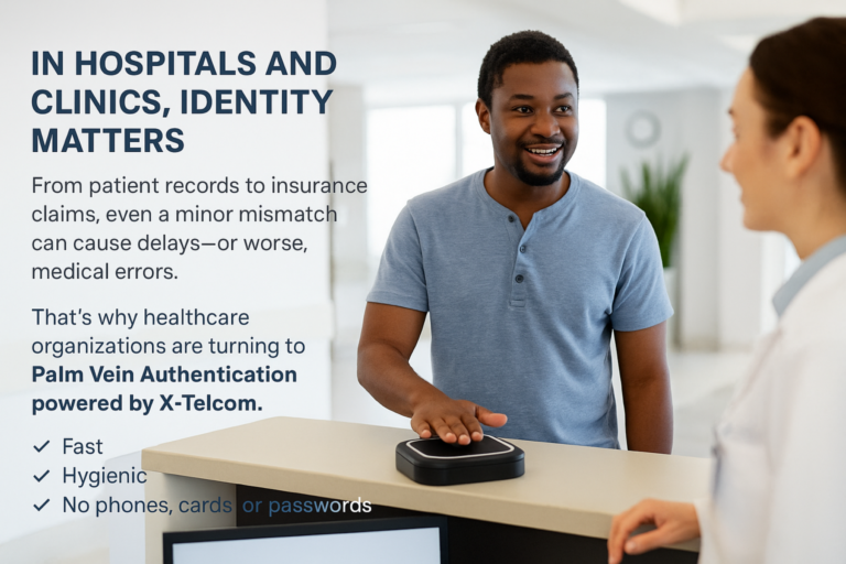 Palm Vein Authentication for Healthcare: Safe Identity Without Cards or Phones