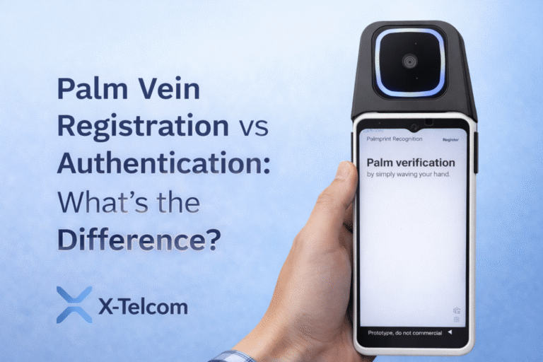Palm Vein Registration vs Authentication: What’s the Difference?