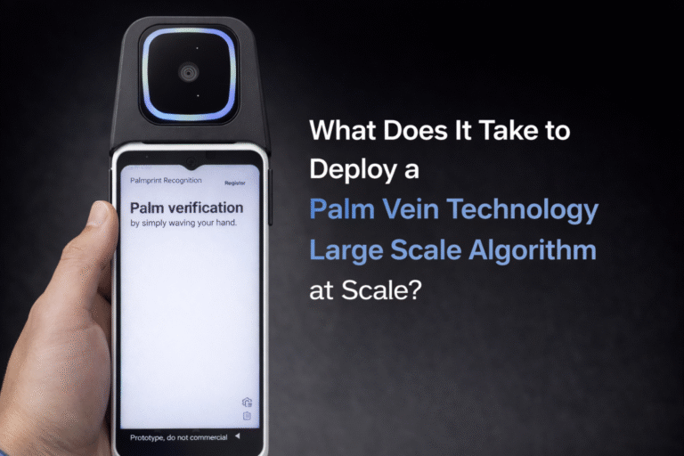 What Does It Take to Deploy a Palm Vein Technology Large Scale Algorithm at Scale?