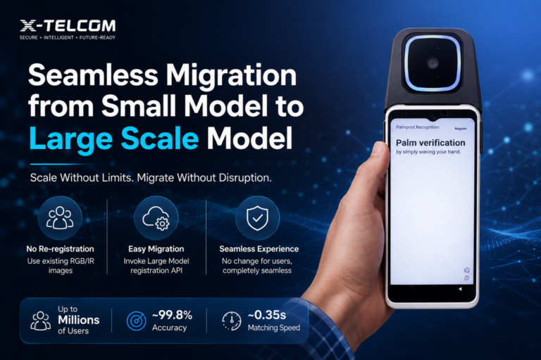 How X-Telcom Palm Vein Systems Support Seamless Migration from Small Model to Large Scale Model
