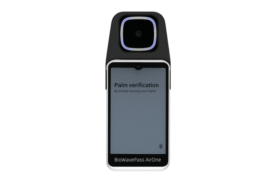 BioWavePass AirOne mobile palm payment terminal