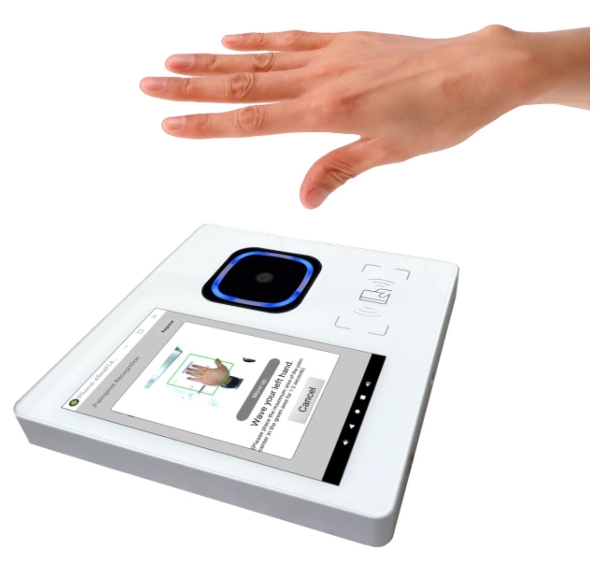 WavePass500 palm authentication device with hand recognition