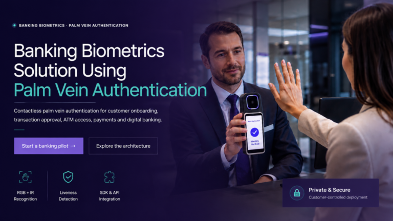 How Palm Vein Biometrics Is Transforming Banking Security and Digital Identity