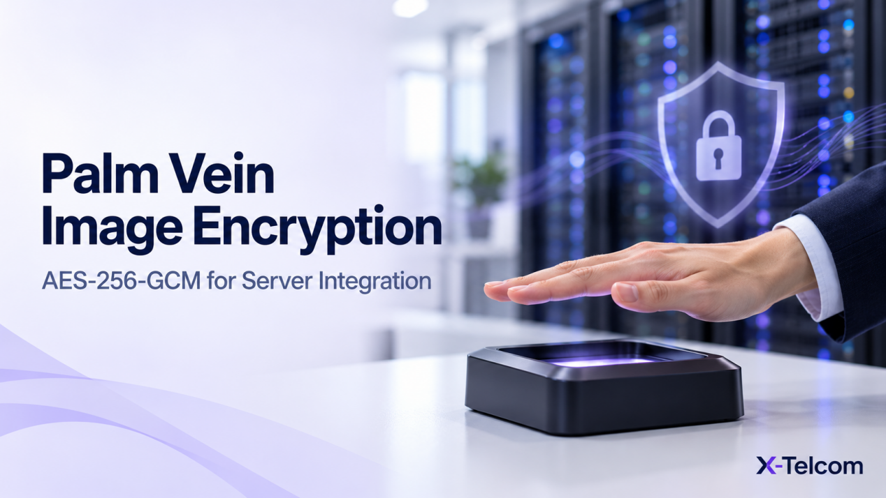 Palm Vein Image Encryption: How to Integrate AES-256-GCM with Server APIs