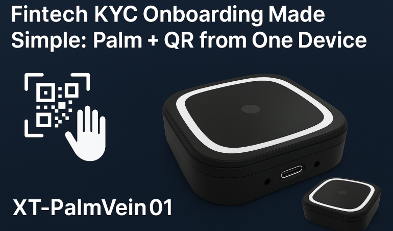 Fintech KYC Onboarding Made Simple Palm + QR from One Device