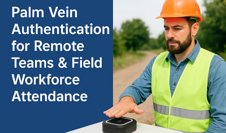 Palm Vein Authentication for Remote Teams & Field Workforce Attendance