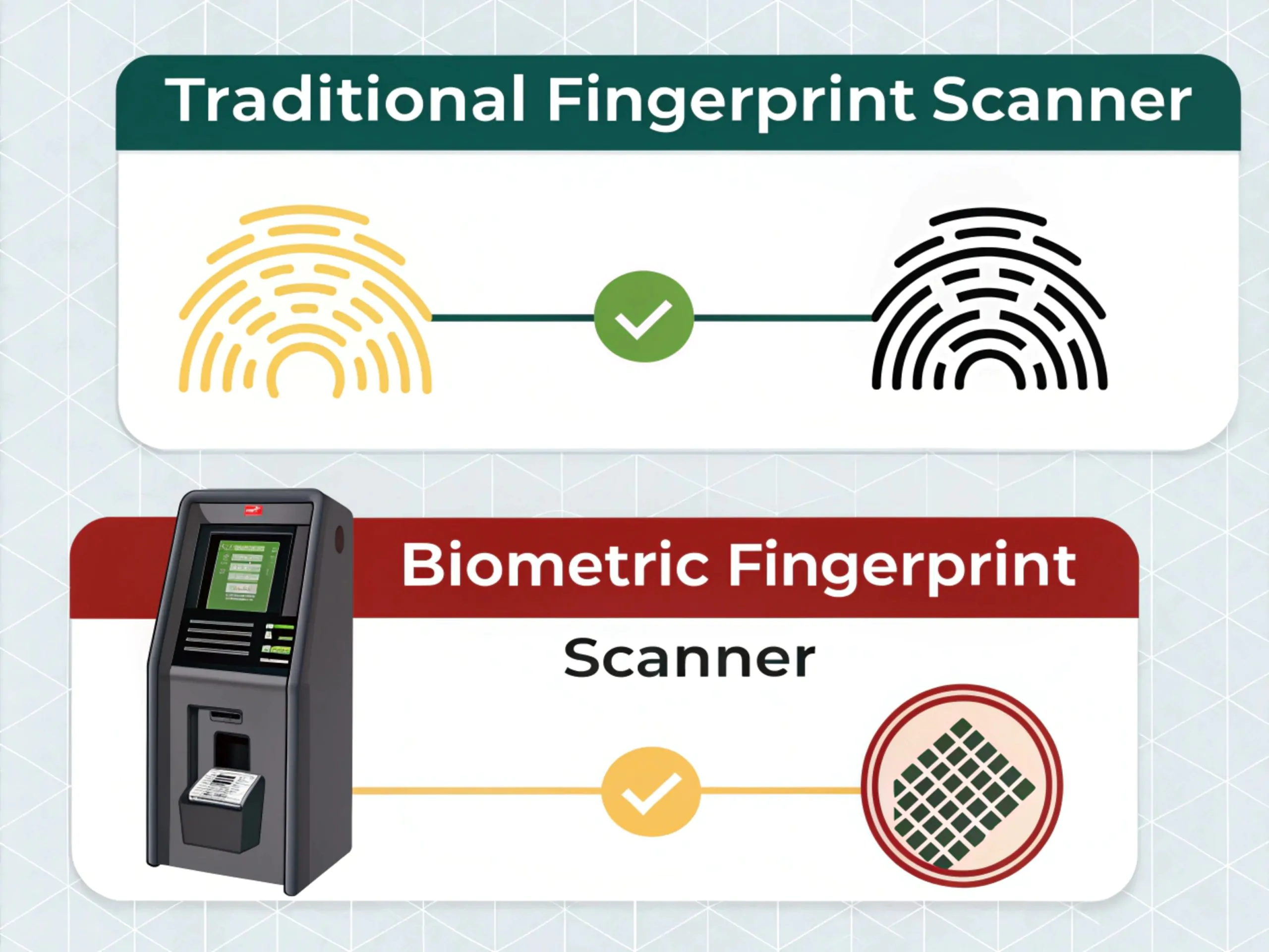 Traditional Fingerprint Scanner vs. Biometric Fingerprint Scanner: Key Differences You Need to Know?