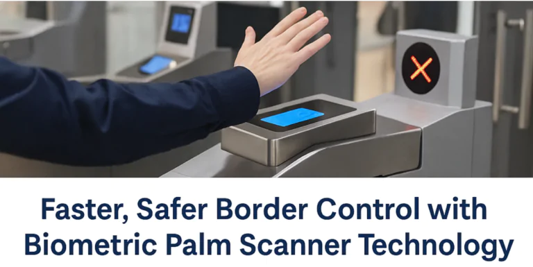 Faster, Safer Border Control with Biometric Palm Scanner Technology