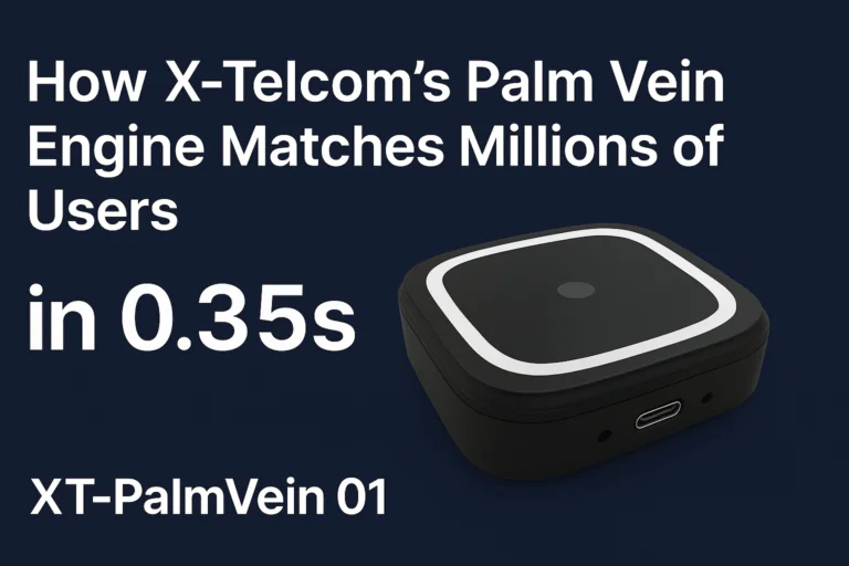 ⚡ How X-Telcom’s Palm Vein Scanner Engine Matches Millions of Users in 0.35s