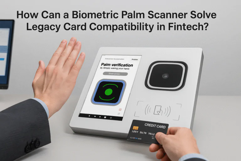 How Can a Biometric Palm Scanner Solve Legacy Card Compatibility in Fintech?