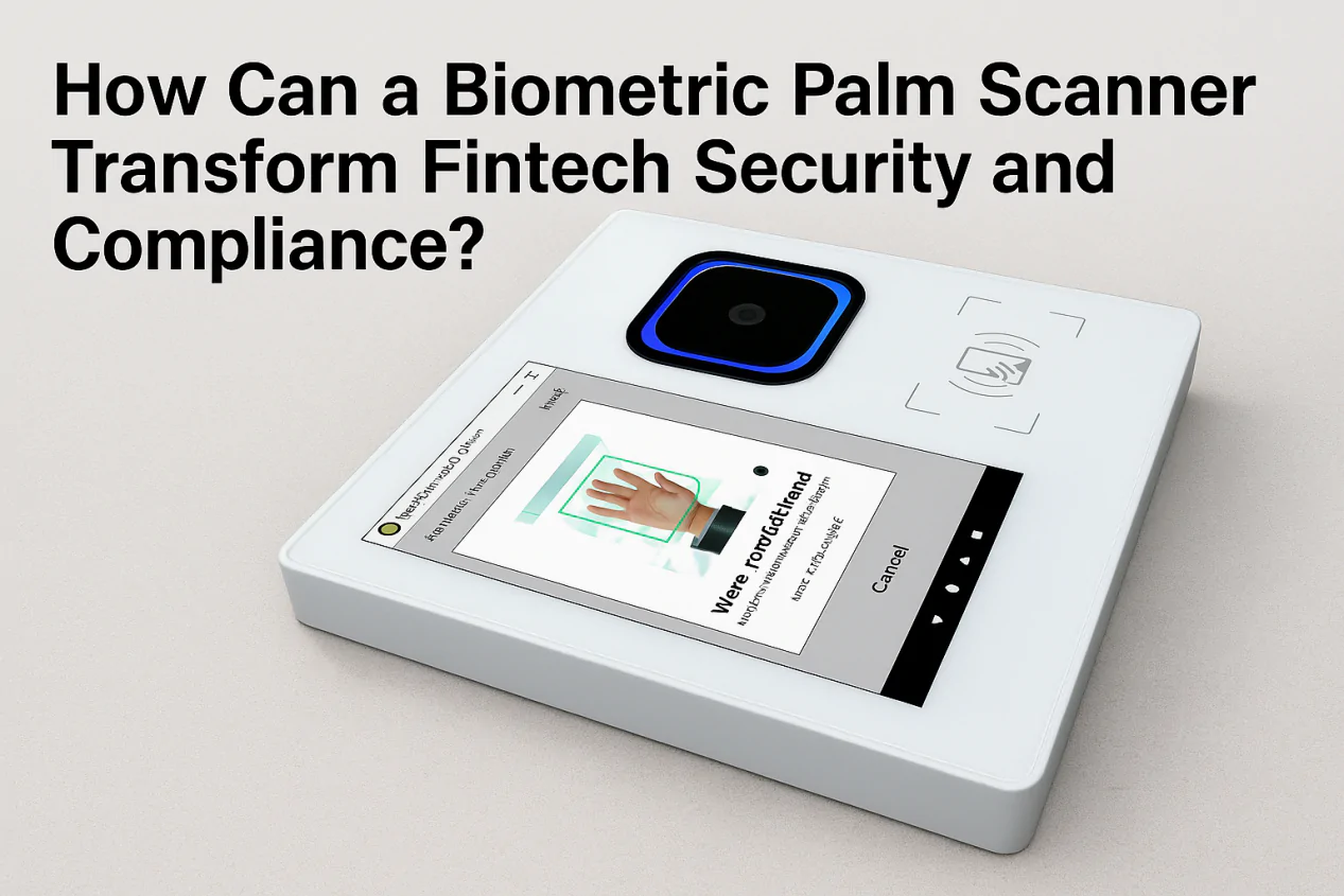 How Can a Biometric Palm Scanner Transform Fintech Security and Compliance?