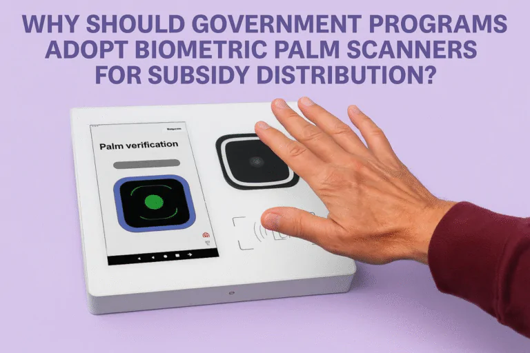 Why Should Government Programs Adopt Biometric Palm Scanners for Subsidy Distribution?