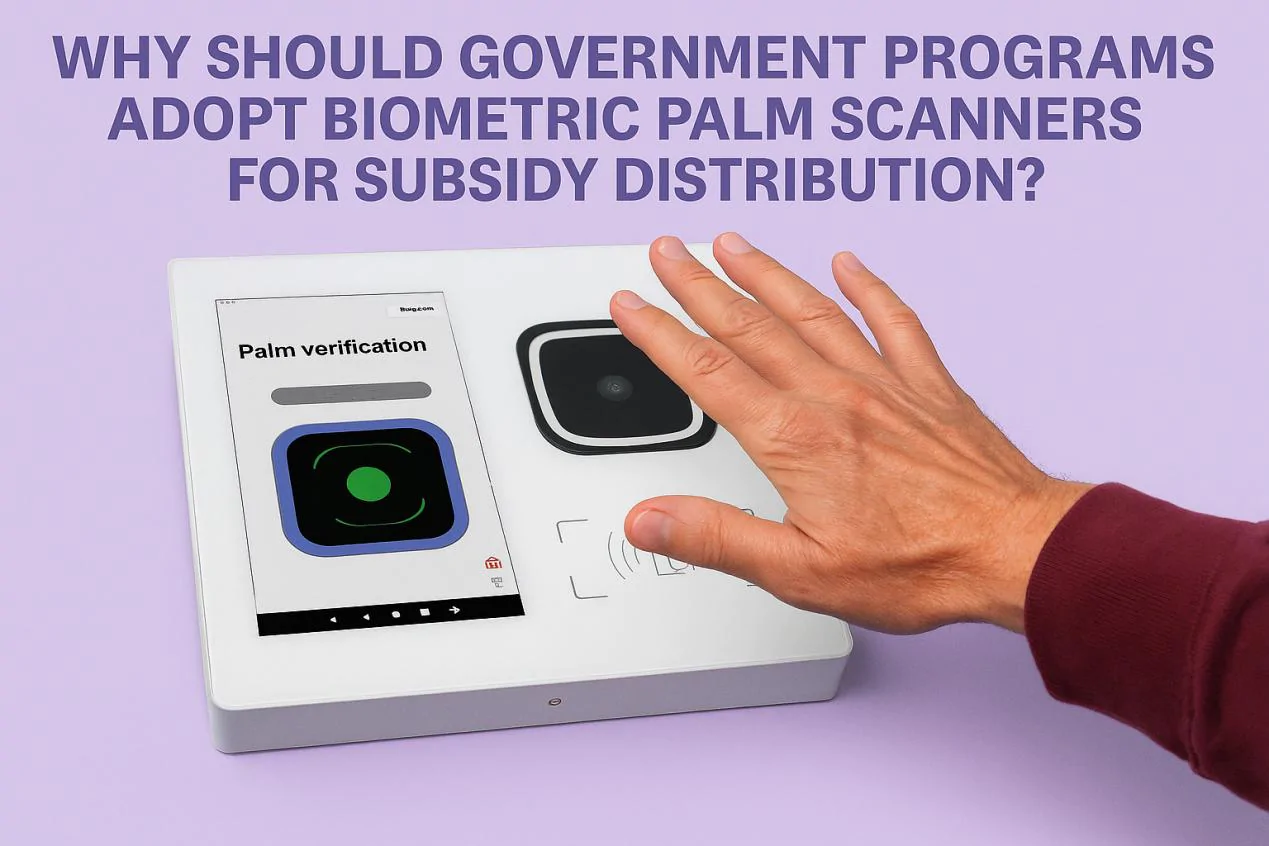 Why Should Government Programs Adopt Biometric Palm Scanners for Subsidy Distribution?