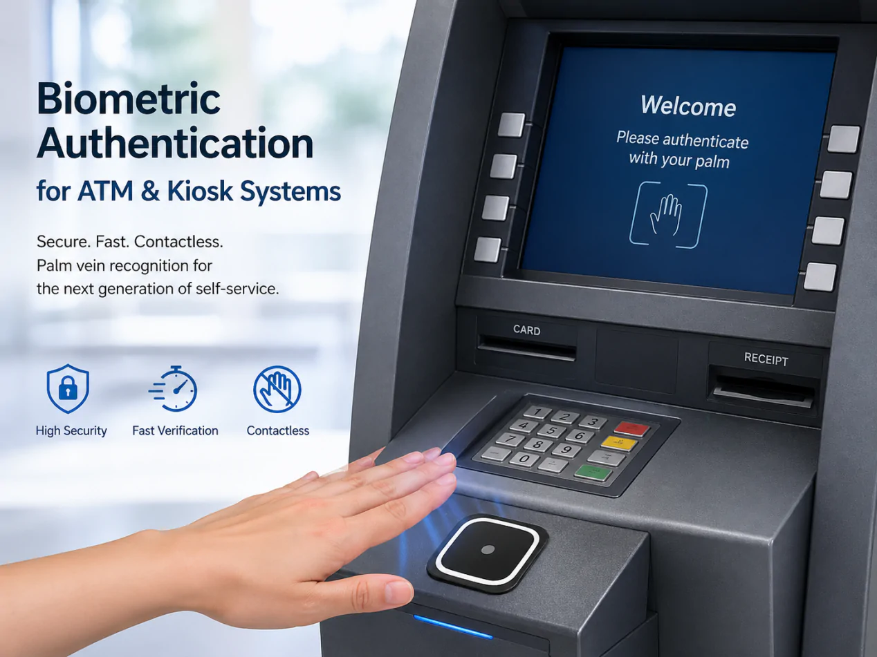 How to Add Biometric Authentication to ATM and Kiosk Systems