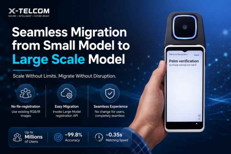 How X-Telcom Palm Vein Systems Support Seamless Migration from Small Model to Large Scale Model