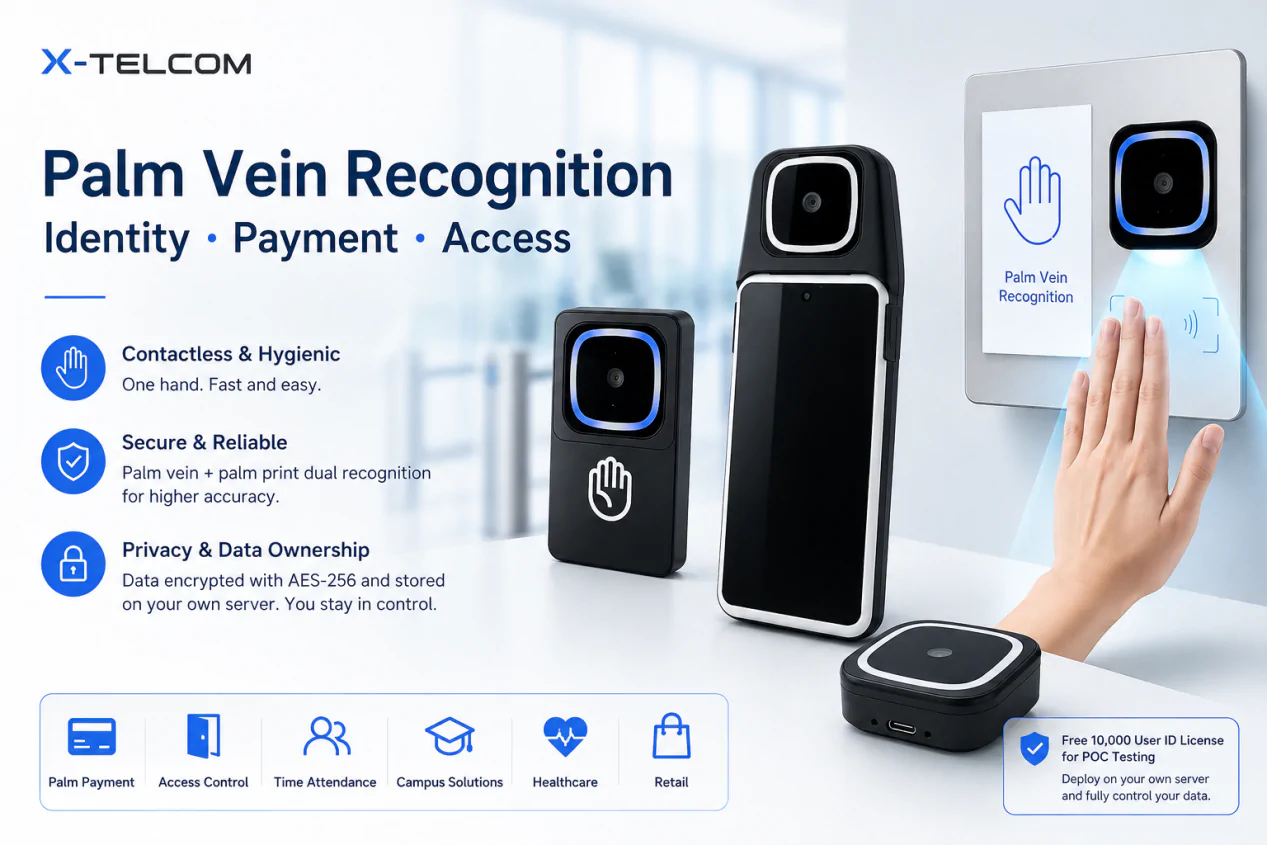 Palm Vein Recognition: A New Way to Connect Identity, Payment and Access