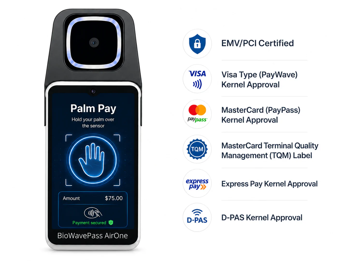 Palm Vein Payment POS Solution