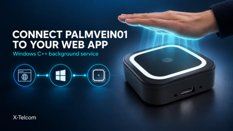 Palm Vein Scanner Web Development: Integrating X-Telcom PalmVein01 with a Web Application